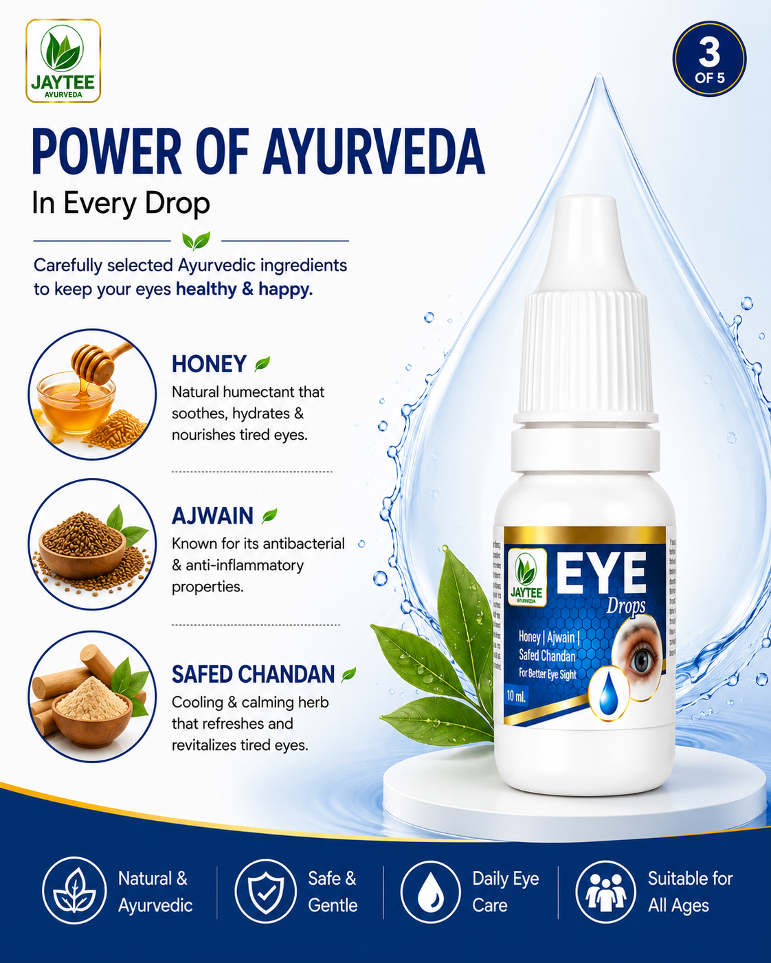 JAYTEE EYE DROPS | 3 Pieces