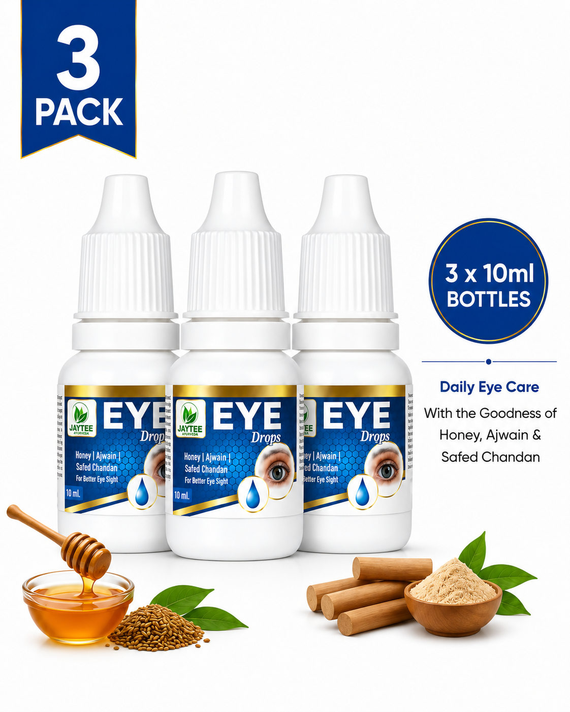 JAYTEE EYE DROPS | 3 Pieces