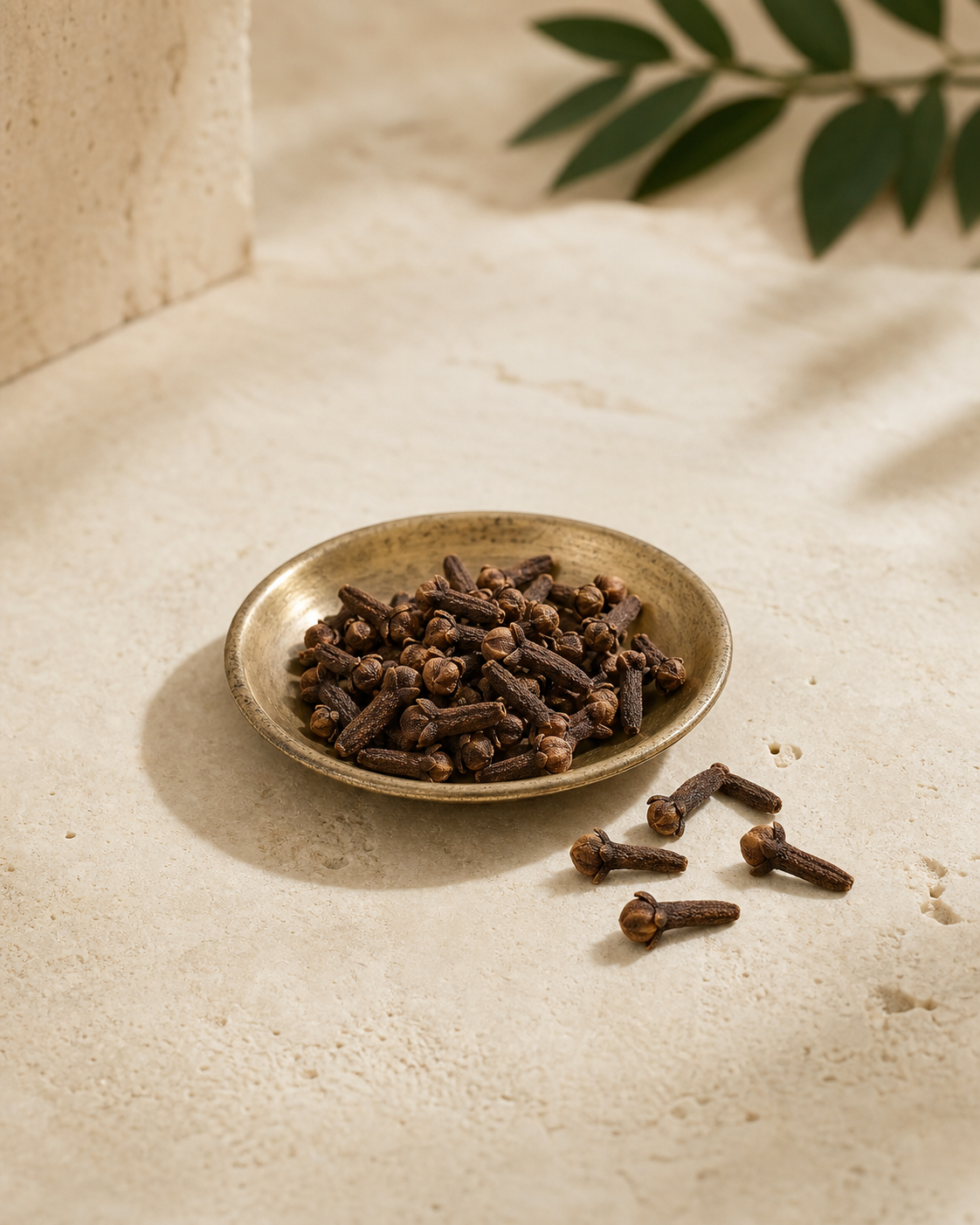 Whole dried cloves in an editorial ingredient study