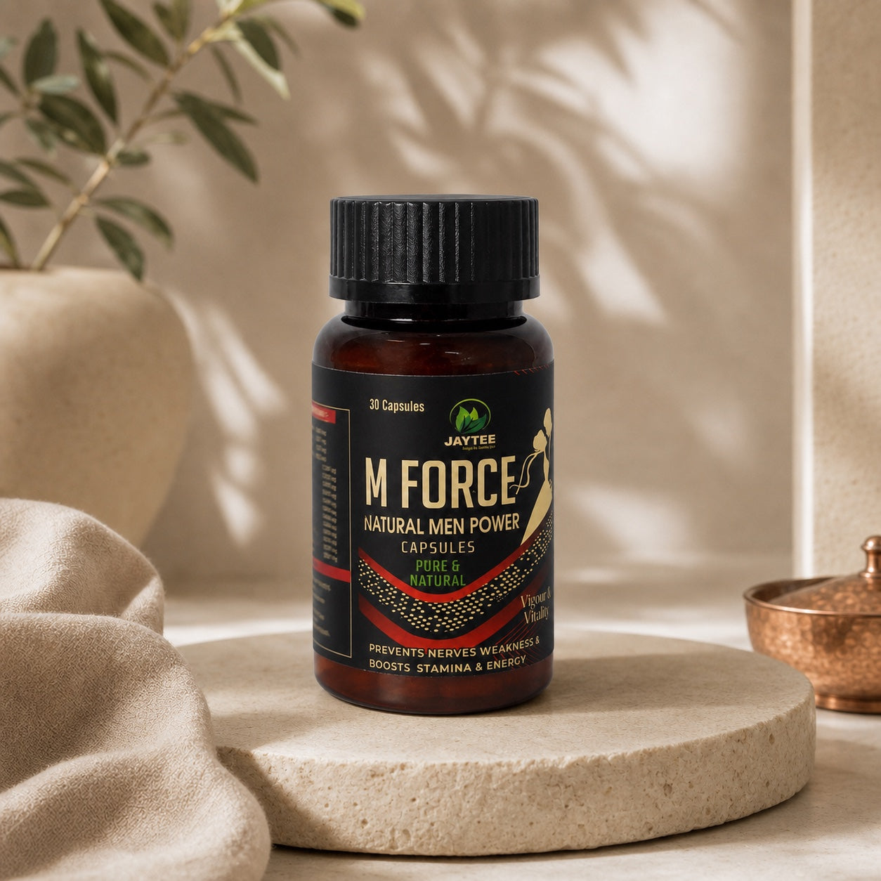 M Force Ashwagandha Shilajit Men Power Capsules alternate product view