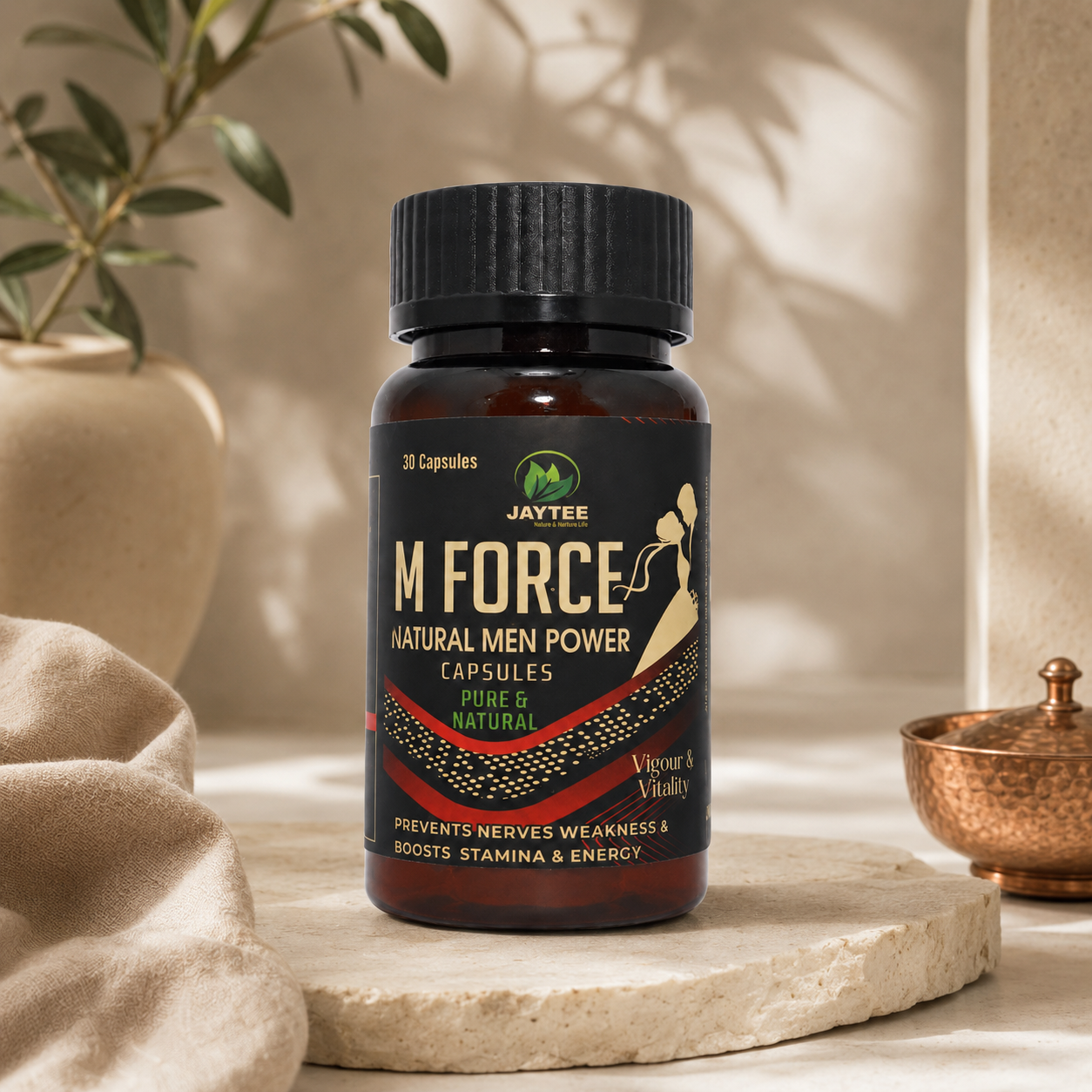 M Force Ashwagandha Shilajit Men Power Capsules